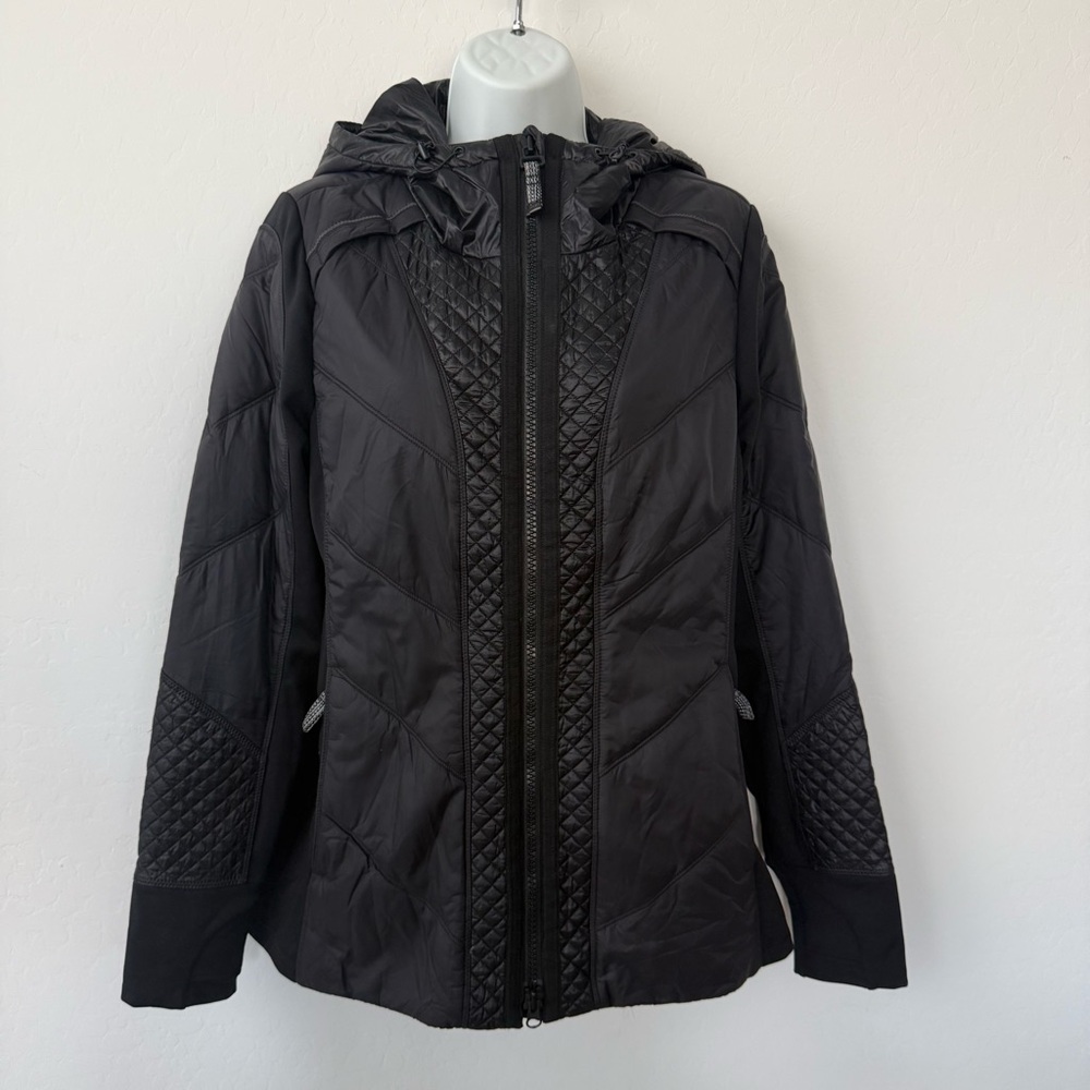 Athleta Women's Black Rock Ridge Jacket Coat Activewear Outdoor Large